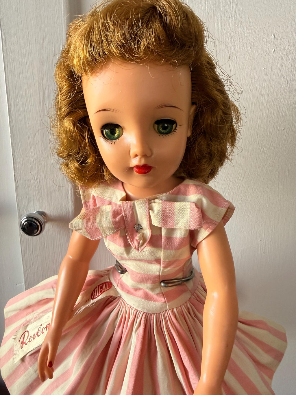 Estate Find 1950's Ideal Miss Revlon Doll in Original Dress With Clothes