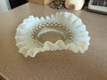 Vintage Fenton Opalescent Hobnail Candy Dish Serving Dish Great for the Holidays