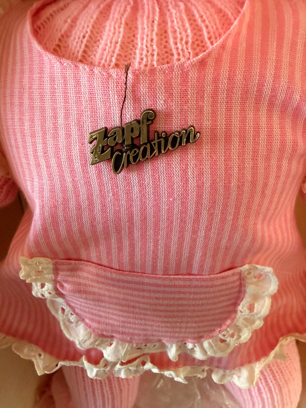 Estate Find Vintage 1970's Zapf Creation 18" Baby Doll "Little Cloud" in Box