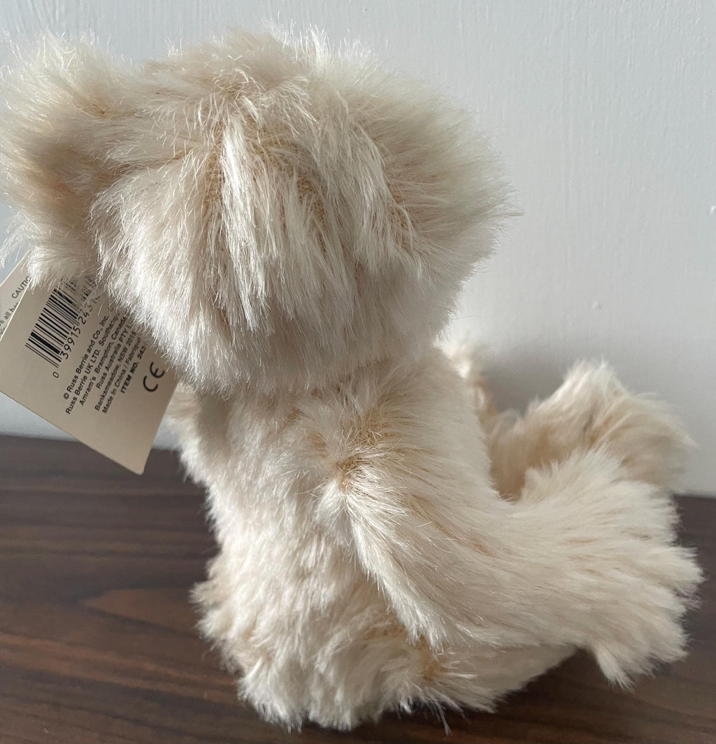 Vintage Russ Berrie Teddy Bear Desmond with Original Ear Tag