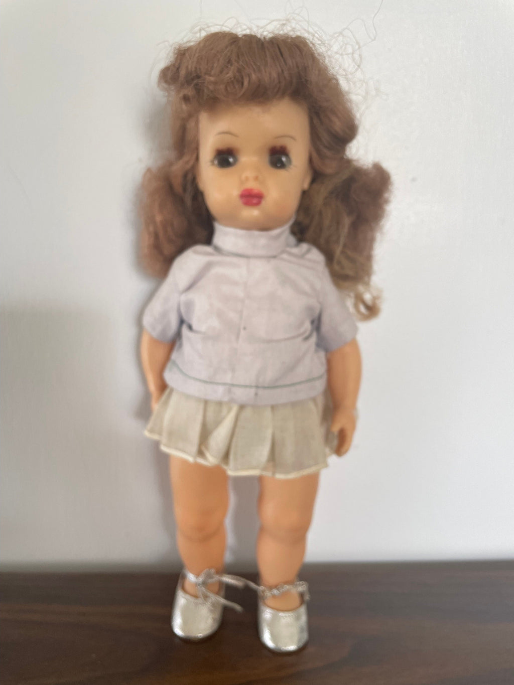 Vintage 1950's Plastic Mini Terri Lee Doll with Original Clothes and Shoes