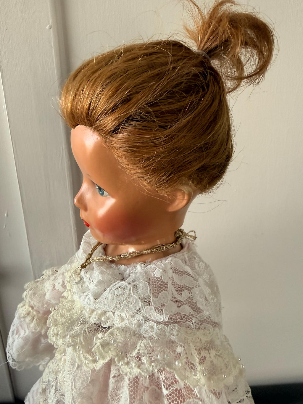 Estate Find Rare 1940's Composition Doll Monica Of Hollywood 20" Hand Painted Face