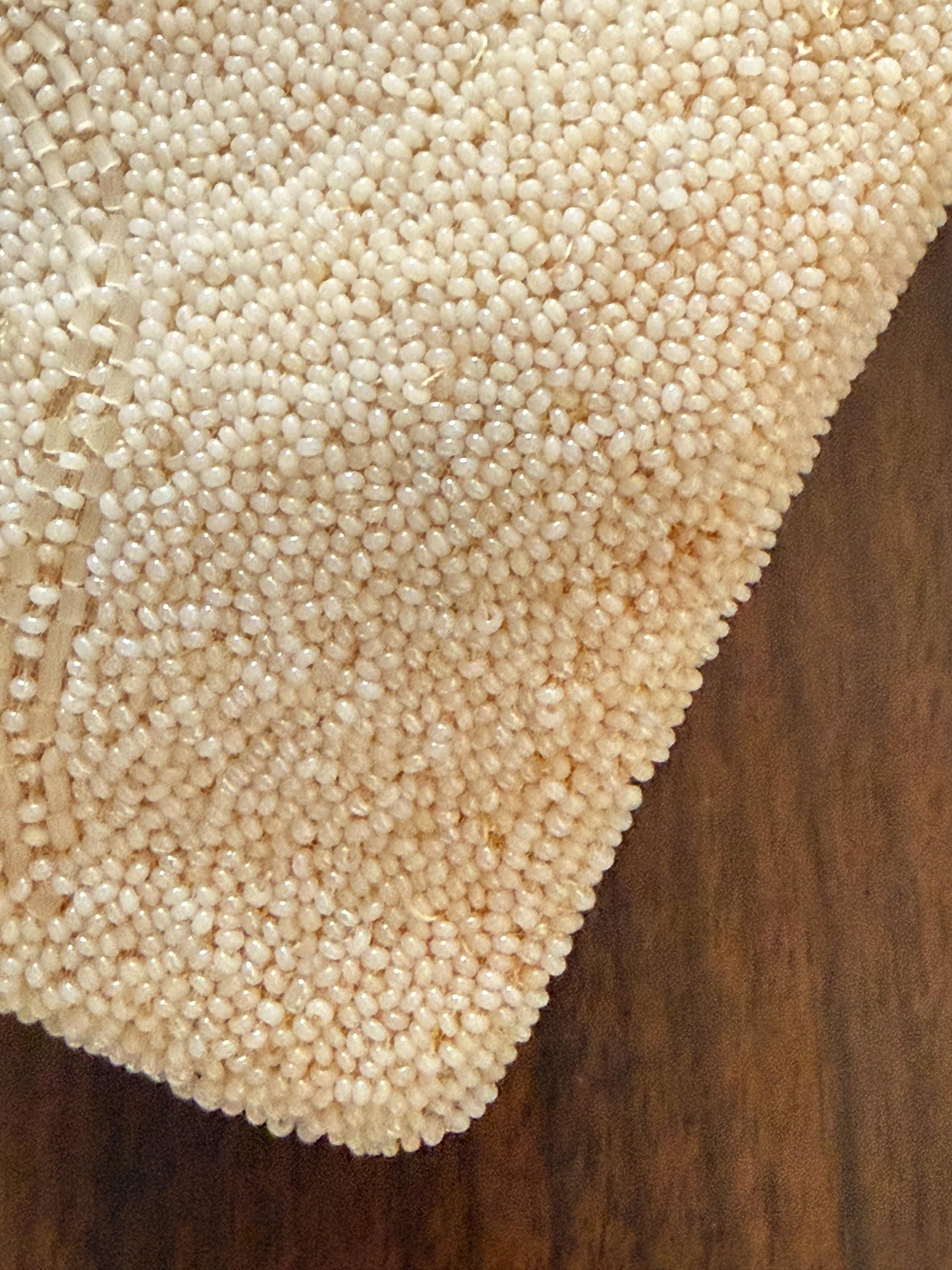 Stunning Vintage Heavy Beaded Purse Evening Bag by Walborg