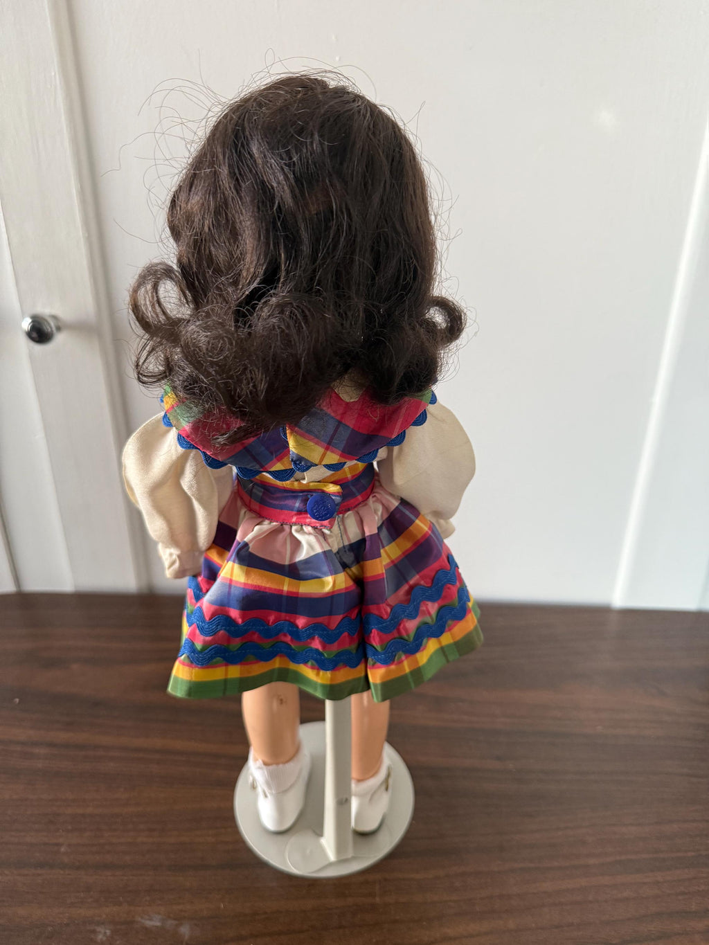 Estate Find Beautiful Vintage Ideal Toni P-91 15" Brunette with Handmade Dress