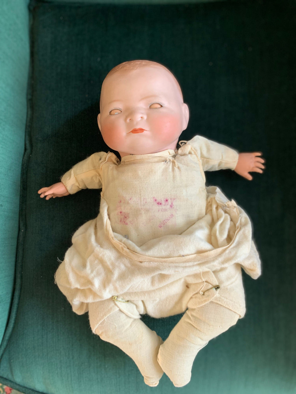 Antique 14" Original Grace Putnam Bye-Lo Baby with Frog Hands