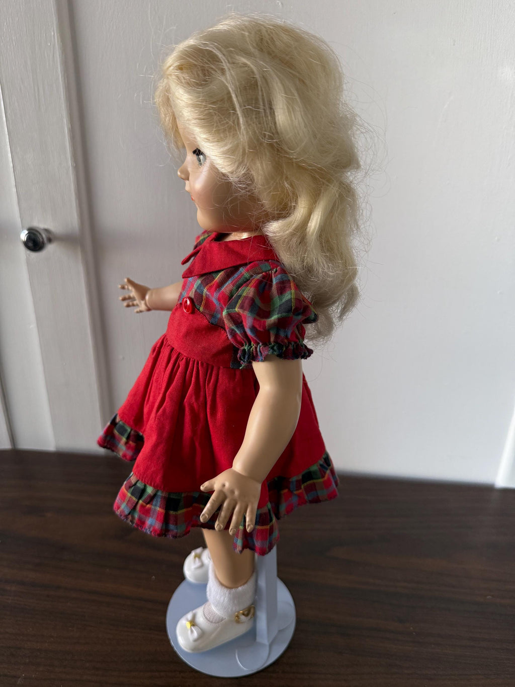 Estate Find Beautiful Vintage Ideal Toni P-91 15" Blonde Original Dress