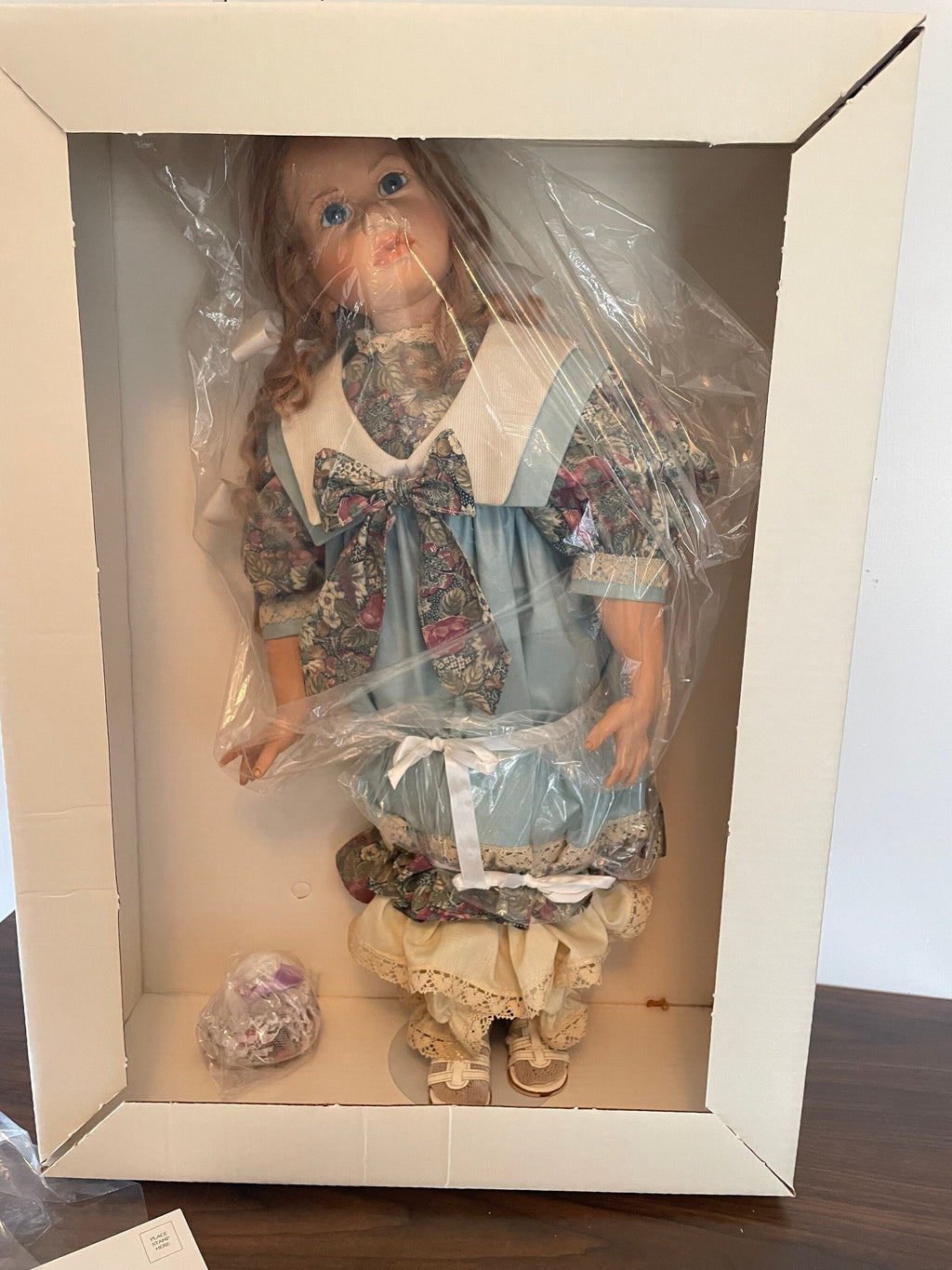 Rare Hildegard Gunzel Limited Edition Vinyl Doll Meredith With Glass Eyes and Hand Painted Features