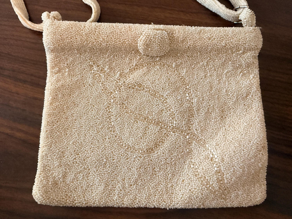 Stunning Vintage Heavy Beaded Purse Evening Bag by Walborg