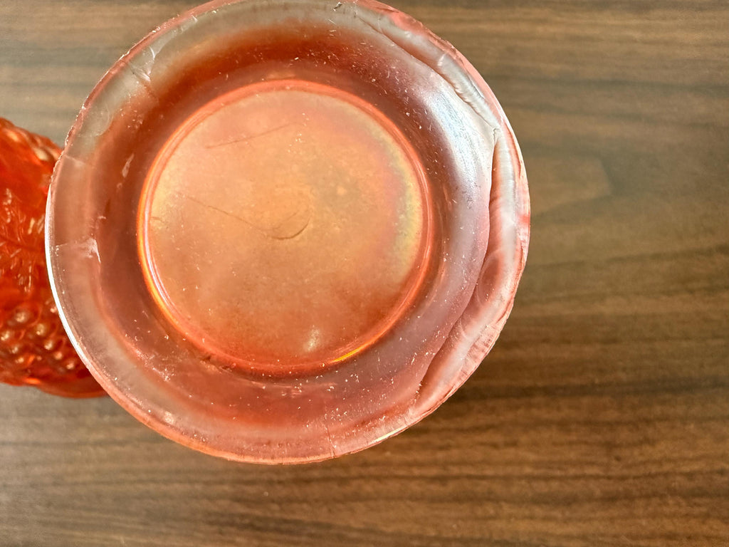 Vintage Vintage Pair of Northwood  Marigold Carnival Glass Grape Cups