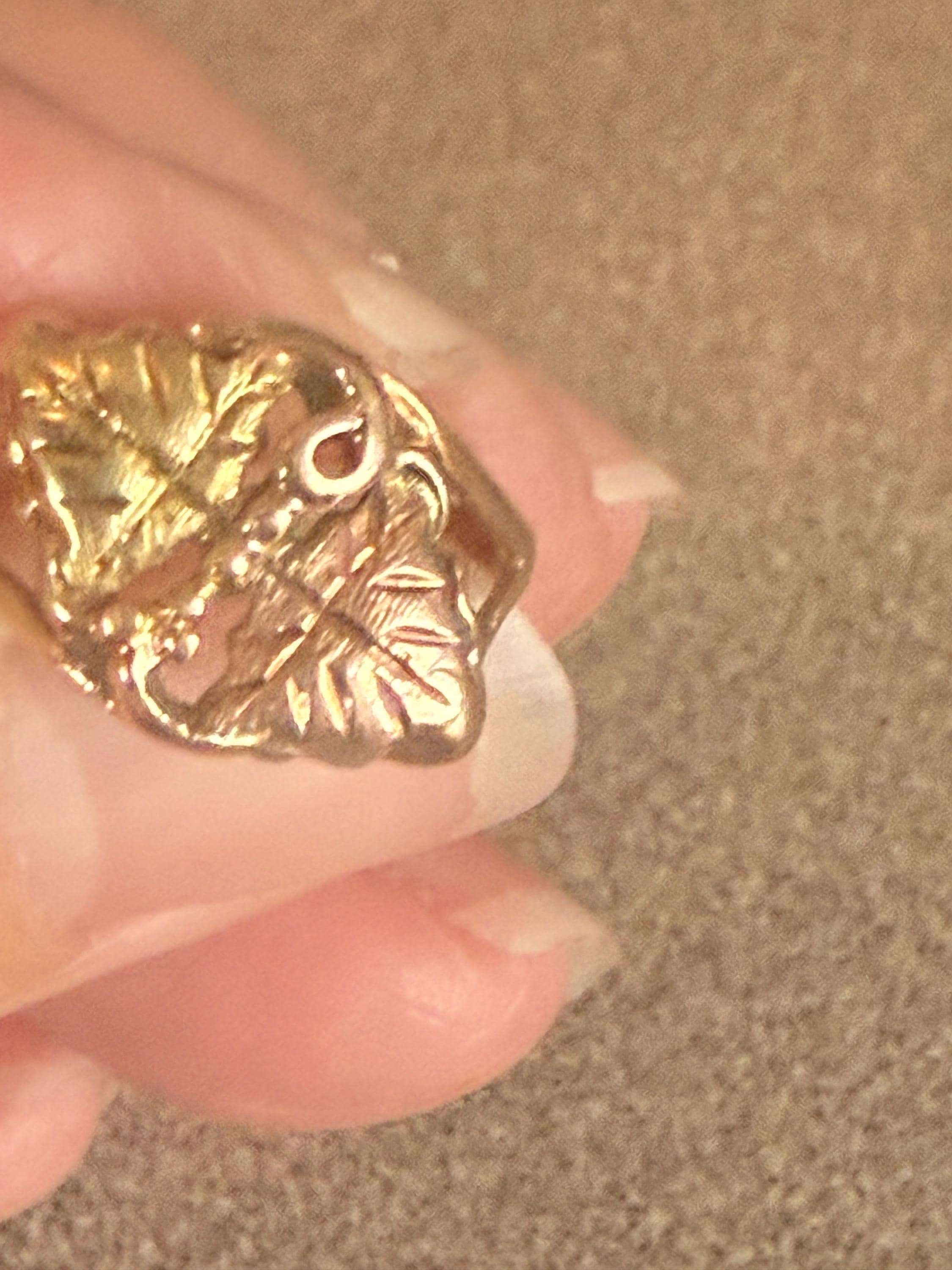 Vintage Estate 10K Gold Black Hills Gold Ring Size 6 3/4