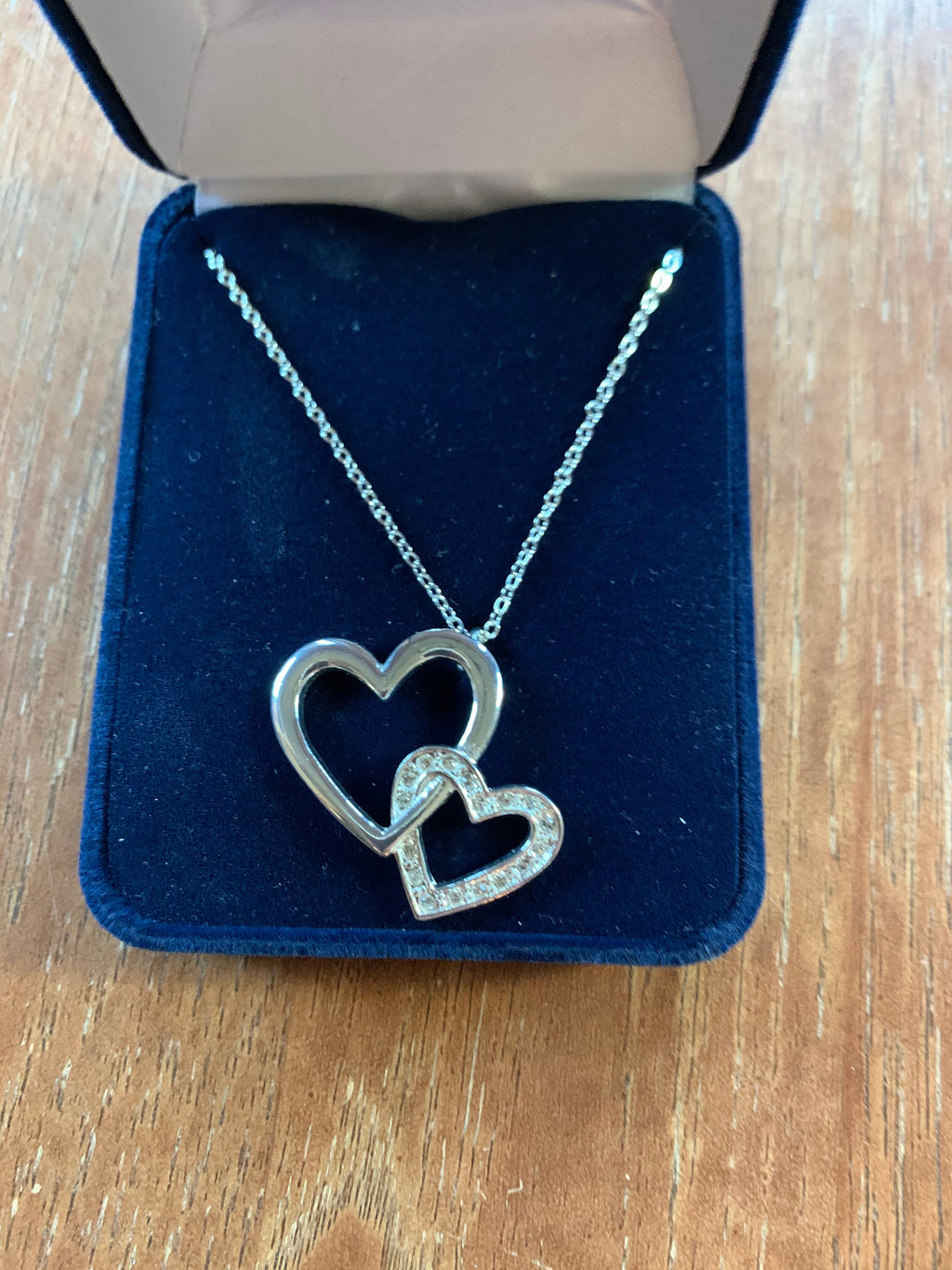 Montana Silversmiths Double Heart Necklace