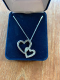 Montana Silversmiths Double Heart Necklace