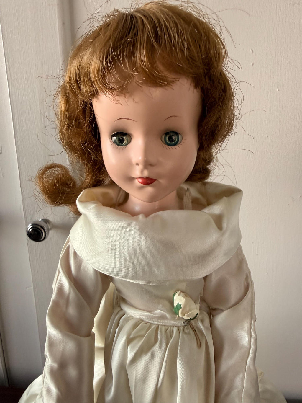 Estate Find 1950's American Character Doll Sweet Sue In her Wedding Dress