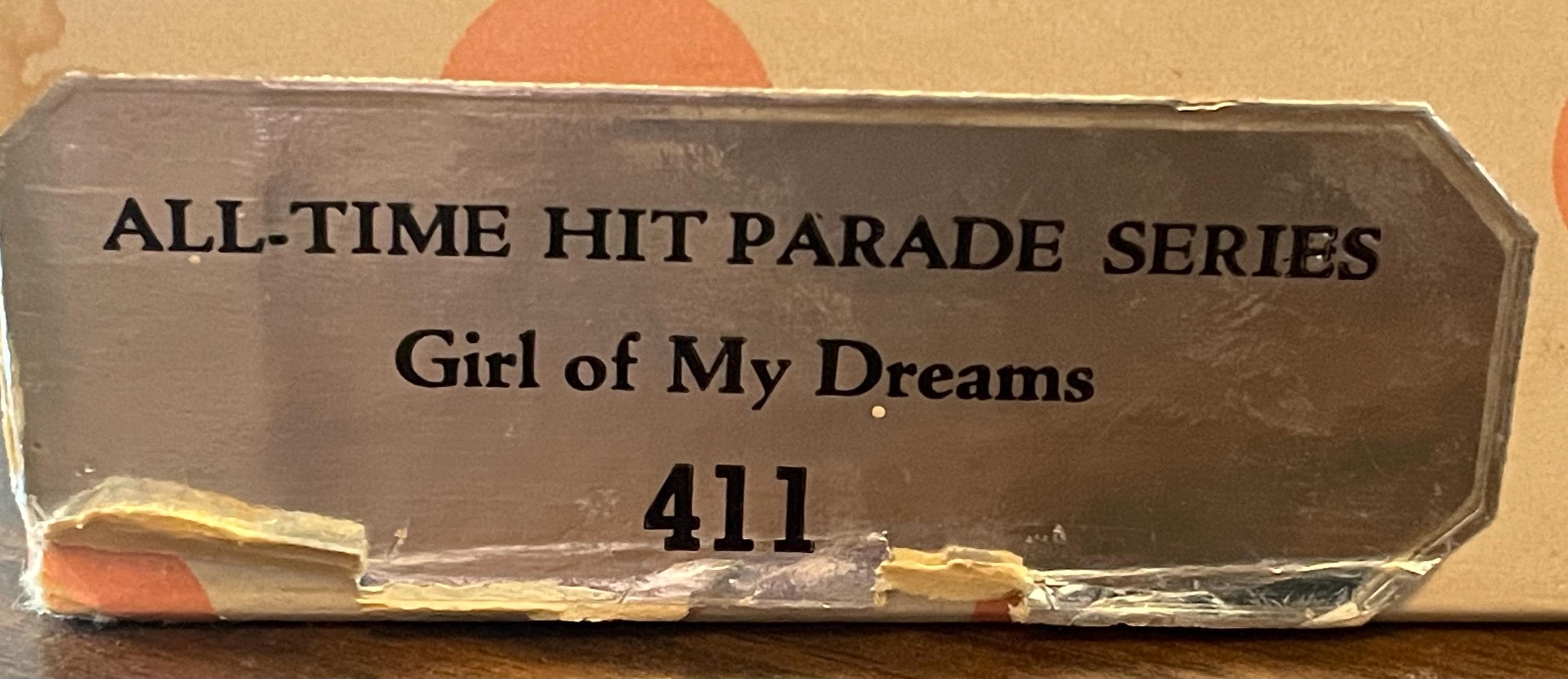 Nancy Ann All Time Hit Parade Series "Girl of my Dreams" 411 In Original Box