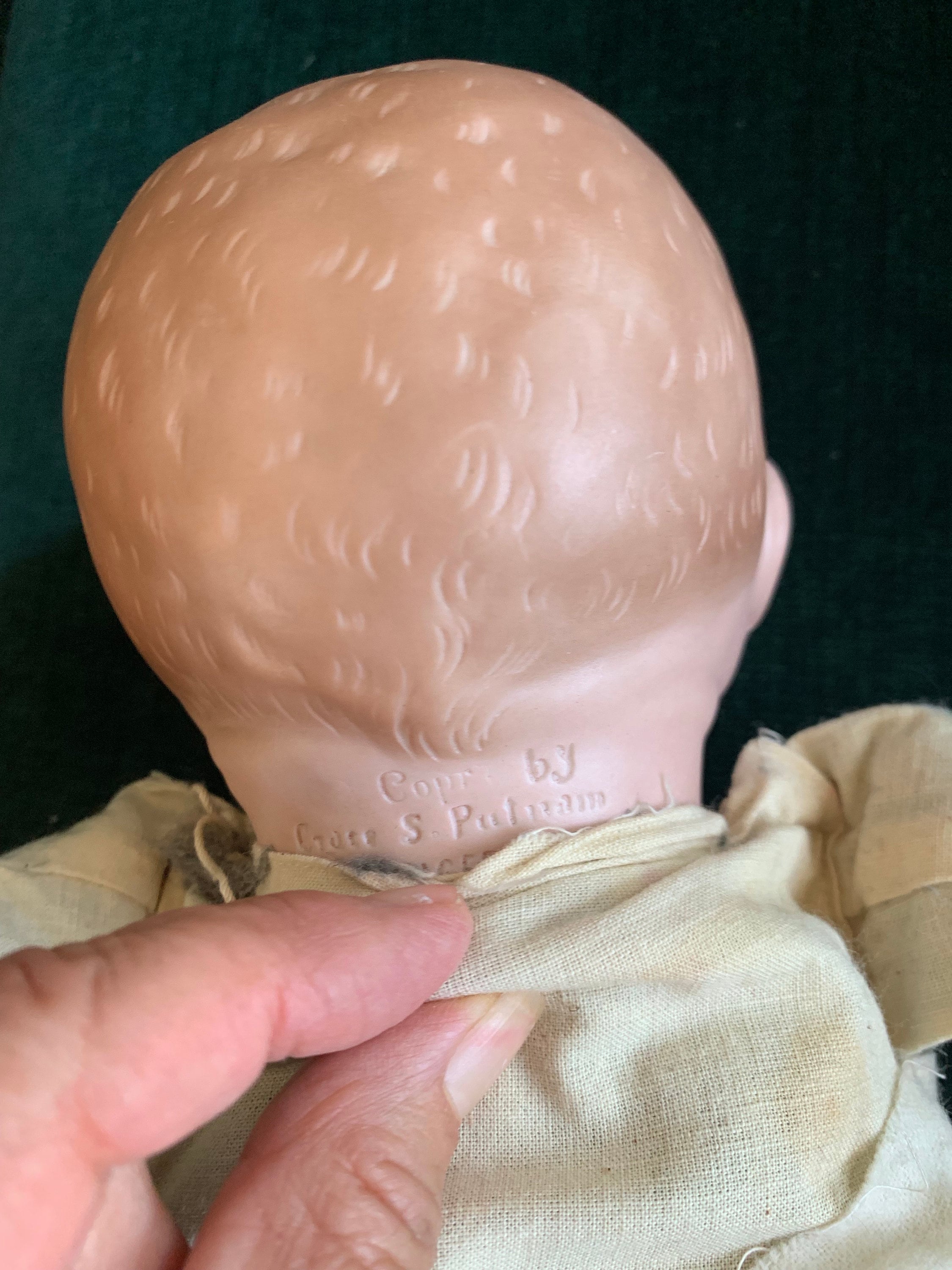 Antique 14" Original Grace Putnam Bye-Lo Baby with Frog Hands