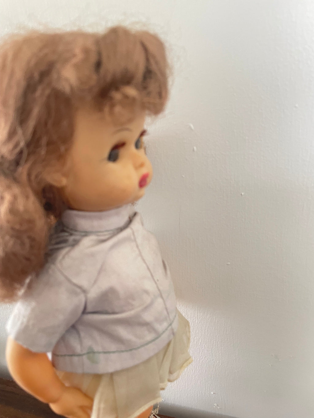 Vintage 1950's Plastic Mini Terri Lee Doll with Original Clothes and Shoes