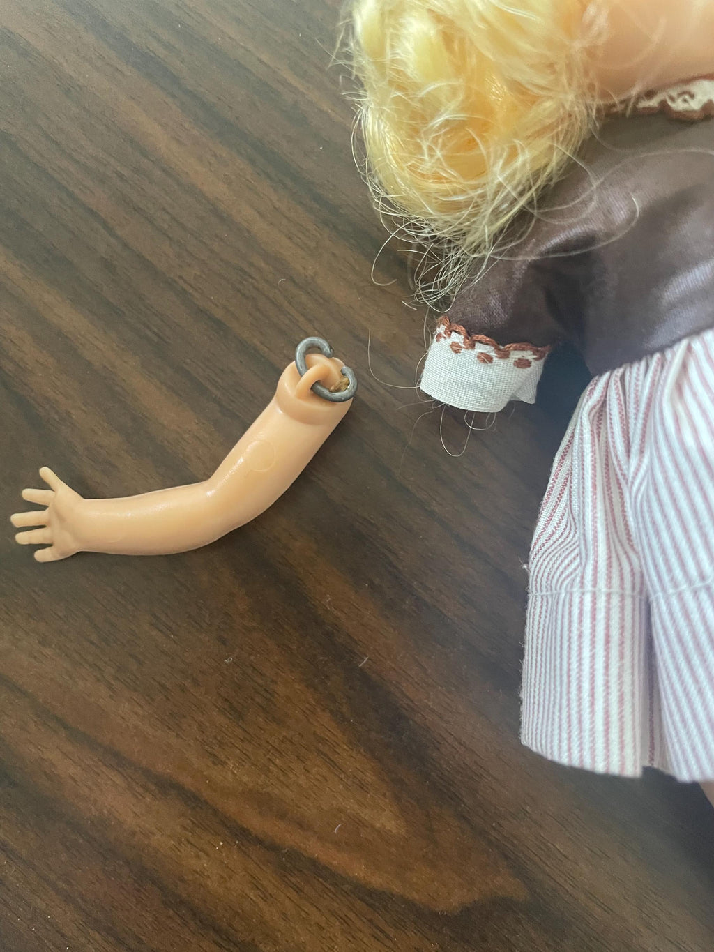 Rare Vintage 1953 Nancy Ann Storybook 608 MUFFIE Strung Doll No Eyebrows With 2 Outfits and Accessories