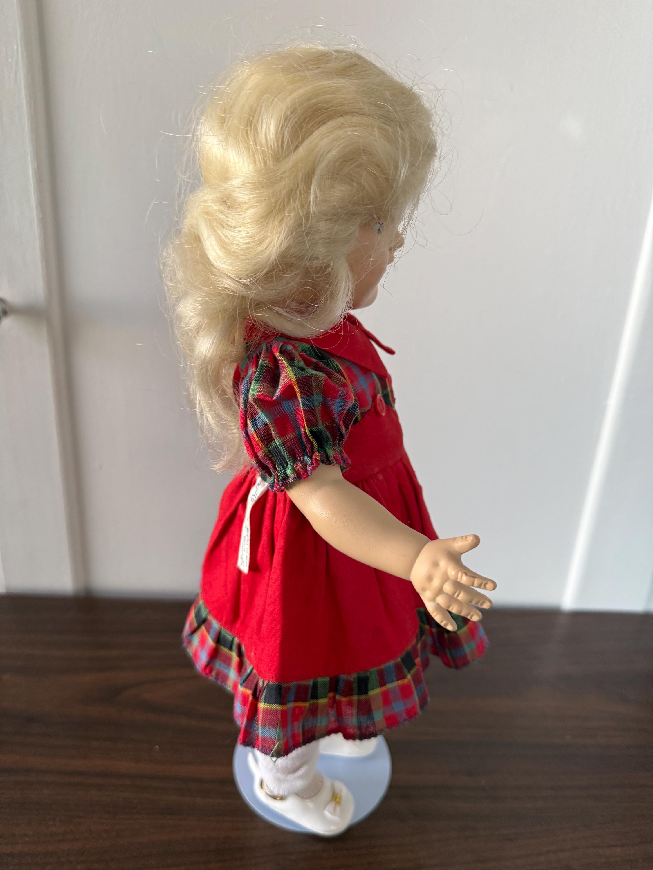 Estate Find Beautiful Vintage Ideal Toni P-91 15" Blonde Original Dress