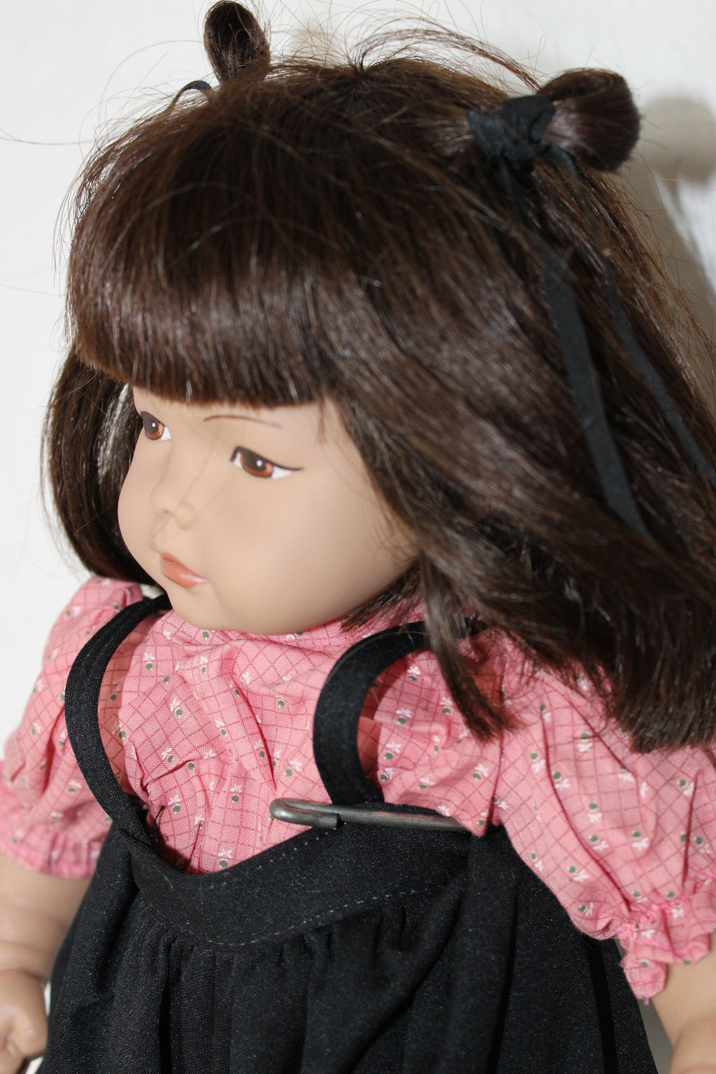 1980's Swiss Made Heidi Ott Hand Painted Toddler Doll w COA