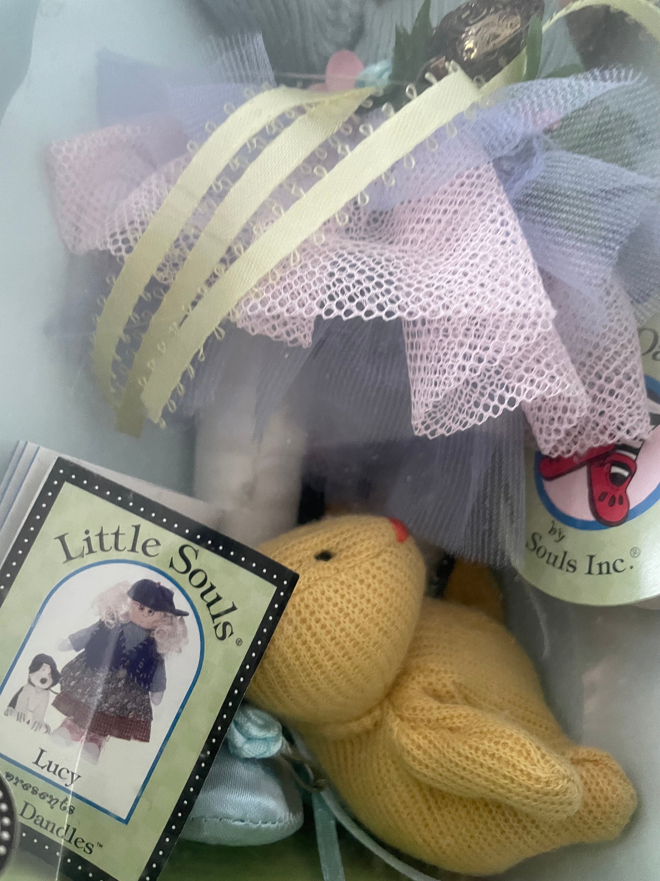 Hard to Find Gretchen Wilson Creations Little Souls Little Dandles Starla Handmade Ballerina Sock Doll