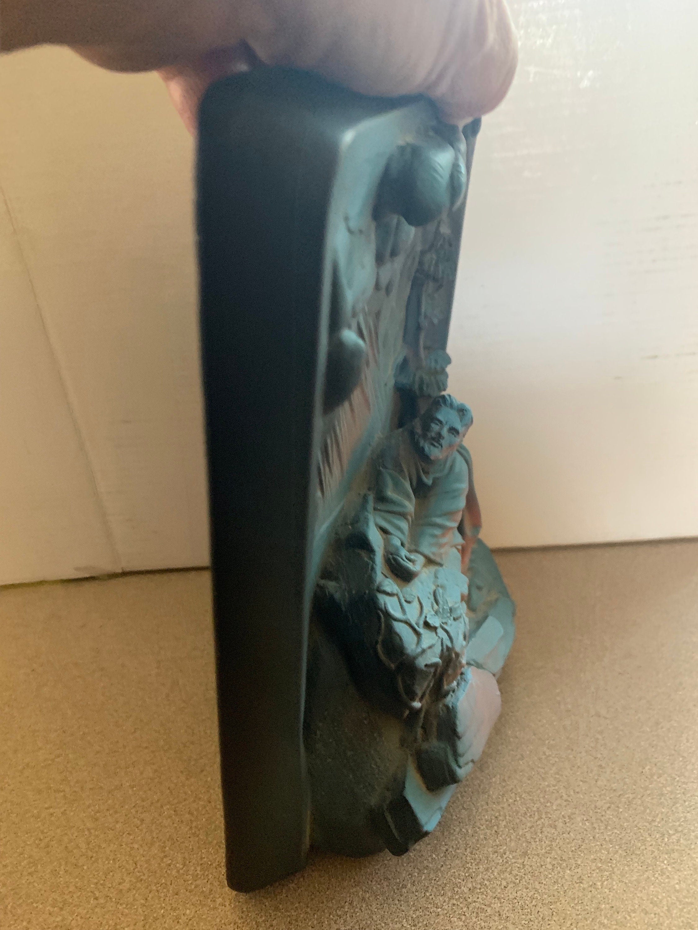 Vintage 1965 Creative Arts by Victor "Gethsemane" Jesus Wall Plaque