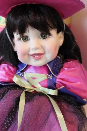 Marie Osmond Halloween 20" Interactive Babies A Bloom Witch Hazel Anniversary Doll ~Giggles