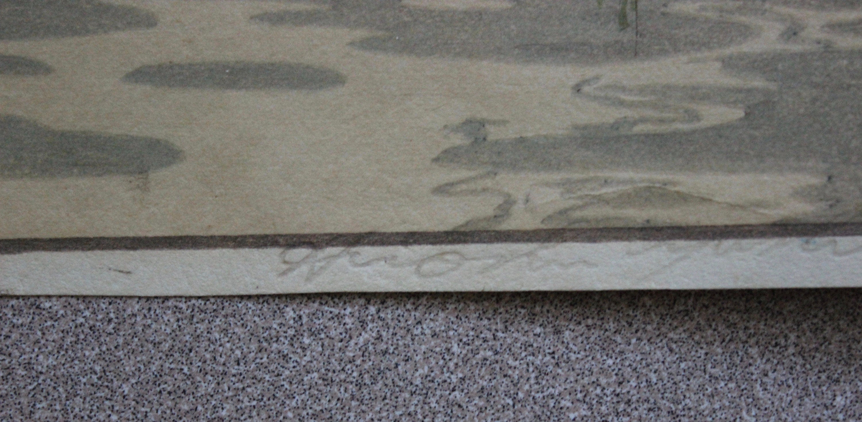 Rare Find Yoshida, Hiroshi (1876-1950) Maruyama Park in Kyoto Picture Japanese Artwork