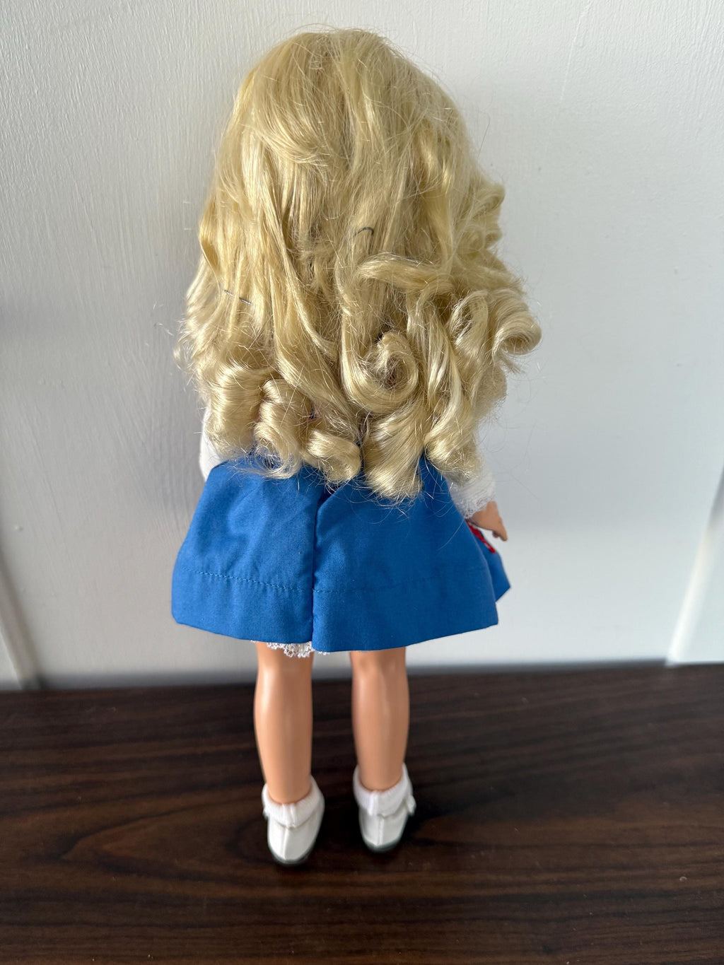 Estate Find Beautiful Vintage Ideal Toni P-91 14" Blonde Handmade Dress
