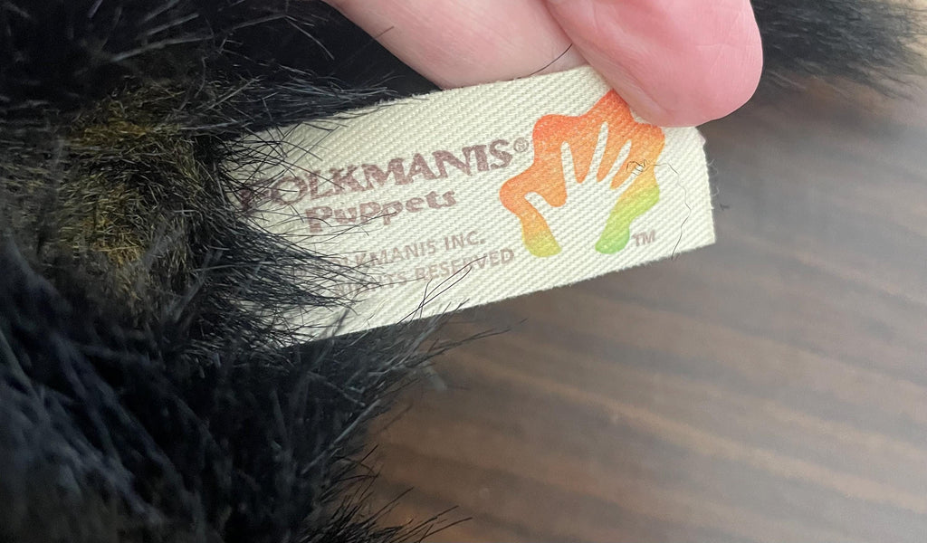 Vintage Folkmanis Monkey Chimpanzee Puppet