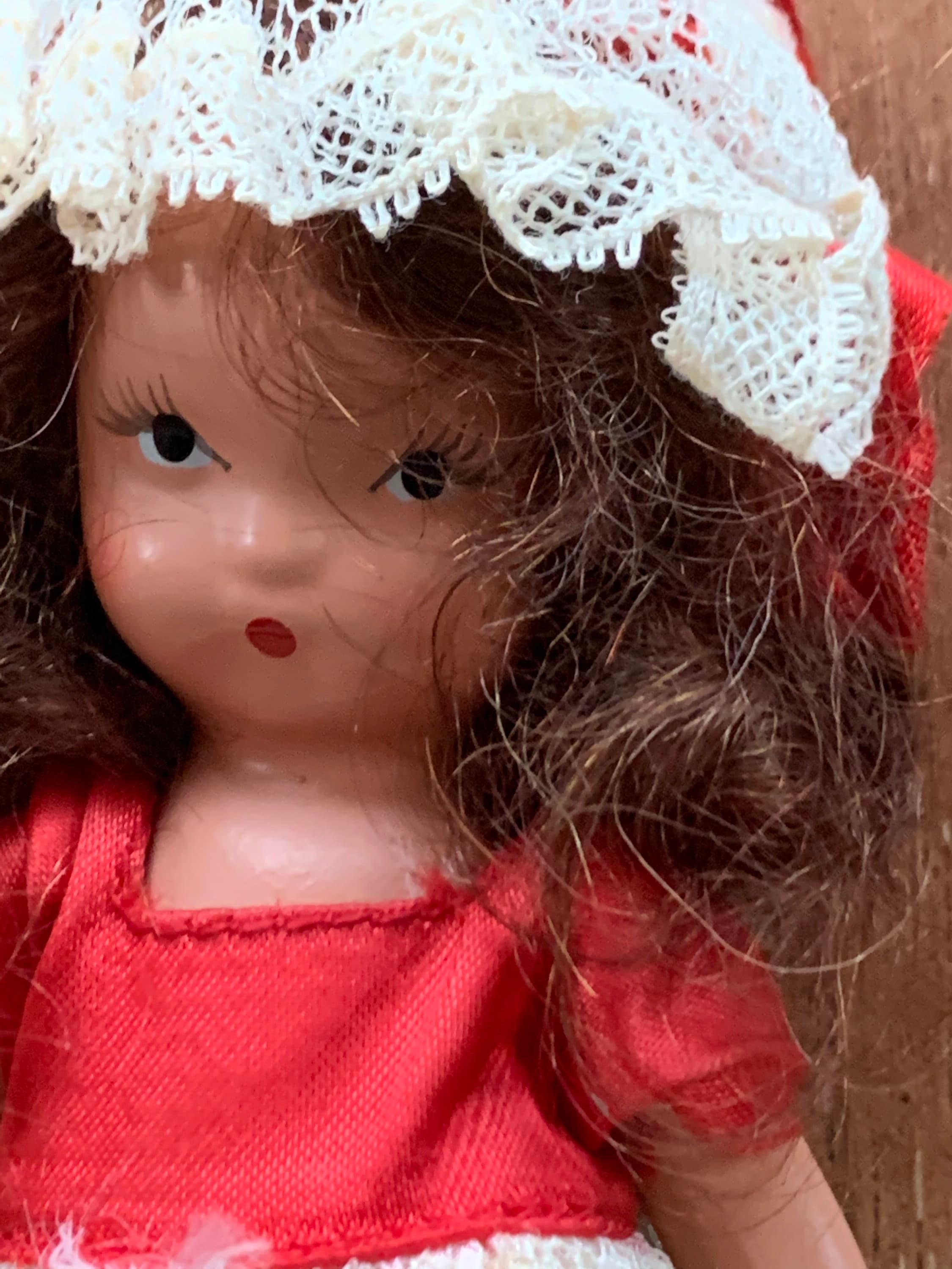Vintage Nancy Ann Bisque Storybook Doll  #157  Queen of Hearts