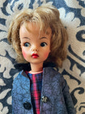 Vintage 1960 Ideal Tammy Doll With 2 Outfits