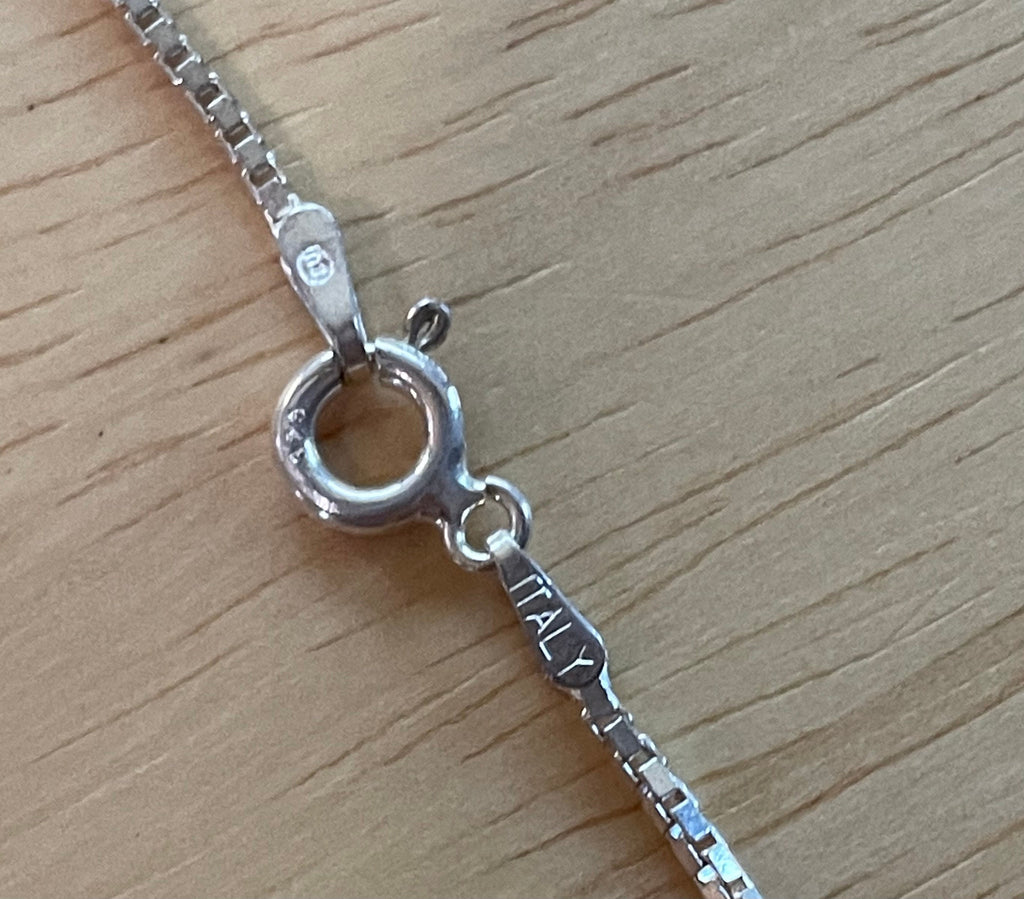 Sterling Silver Animal Lovers Necklace with 3 Topaz Dog and Cat Charms