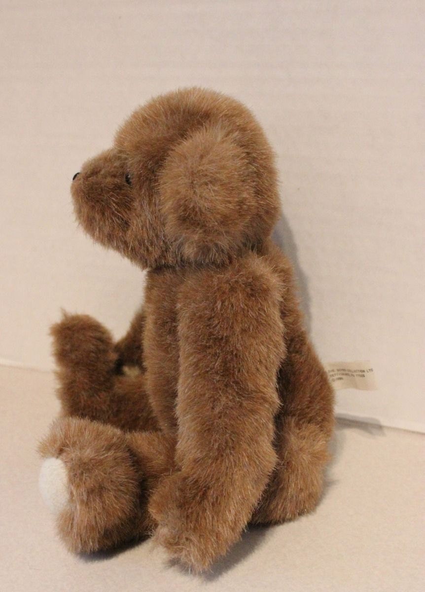 Cute Boyds 11" Brown Bear with White Tag 1990 Old Face