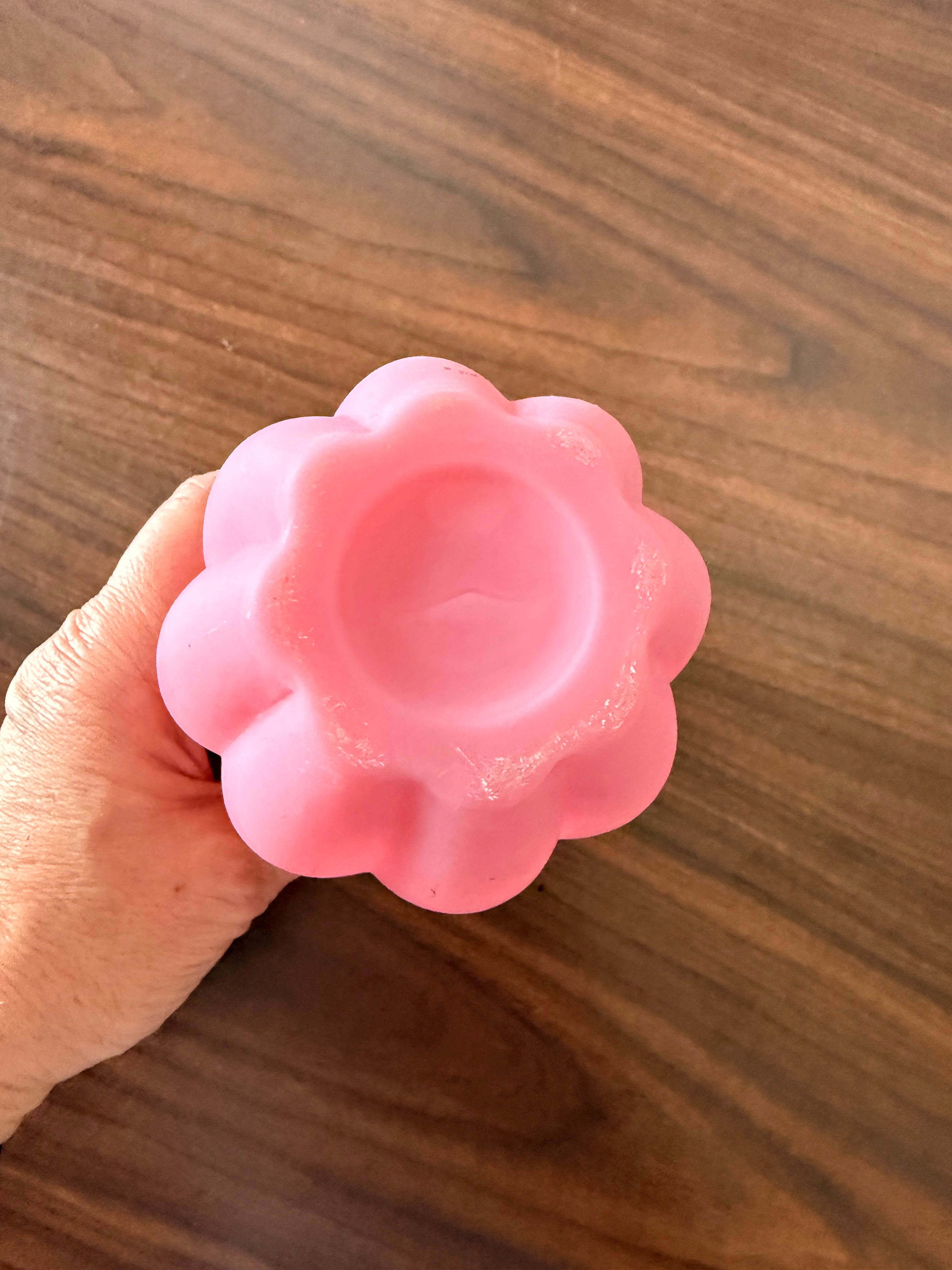 Vintage Fenton Rose Pink Satin Glass Creamer Pitcher  5 1/2"