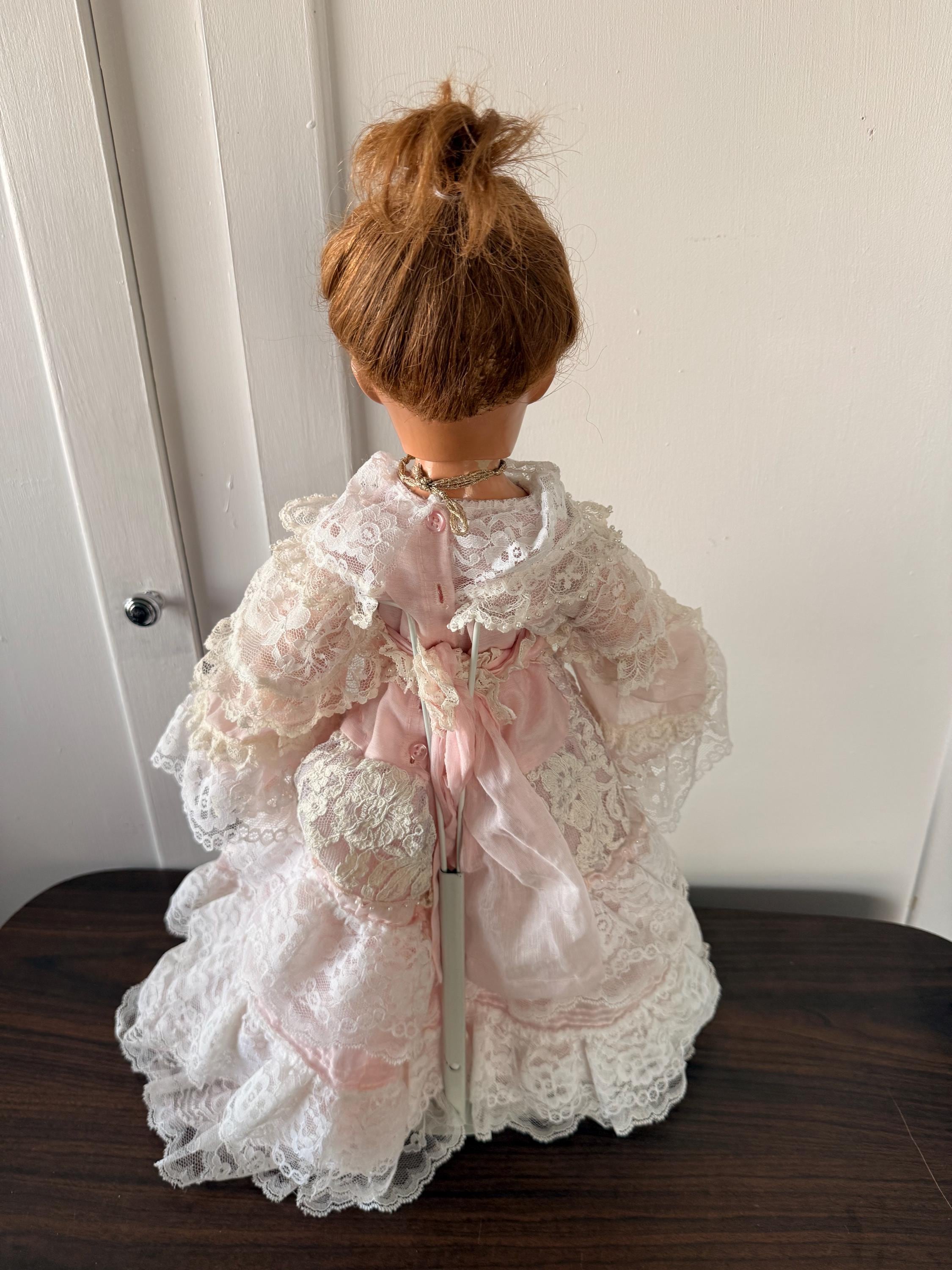 Estate Find Rare 1940's Composition Doll Monica Of Hollywood 20" Hand Painted Face