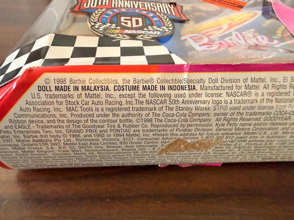 Vintage 1998 Nasco 50th Anniversary Barbie Doll Mint in the original box 1948-1998