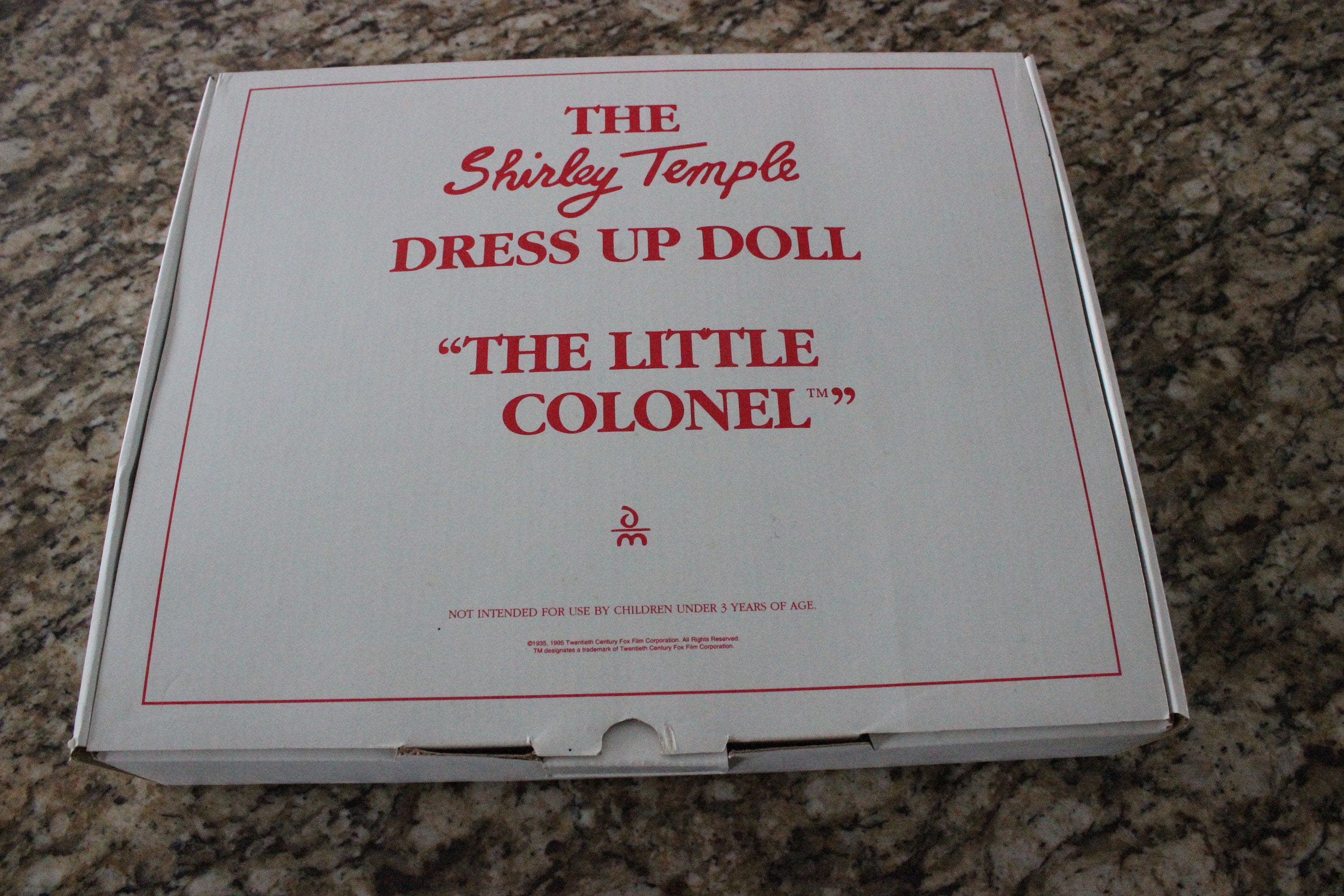 MIB Danbury Mint Shirley Temple Dress Up Doll Clothes "The Little Colonel"