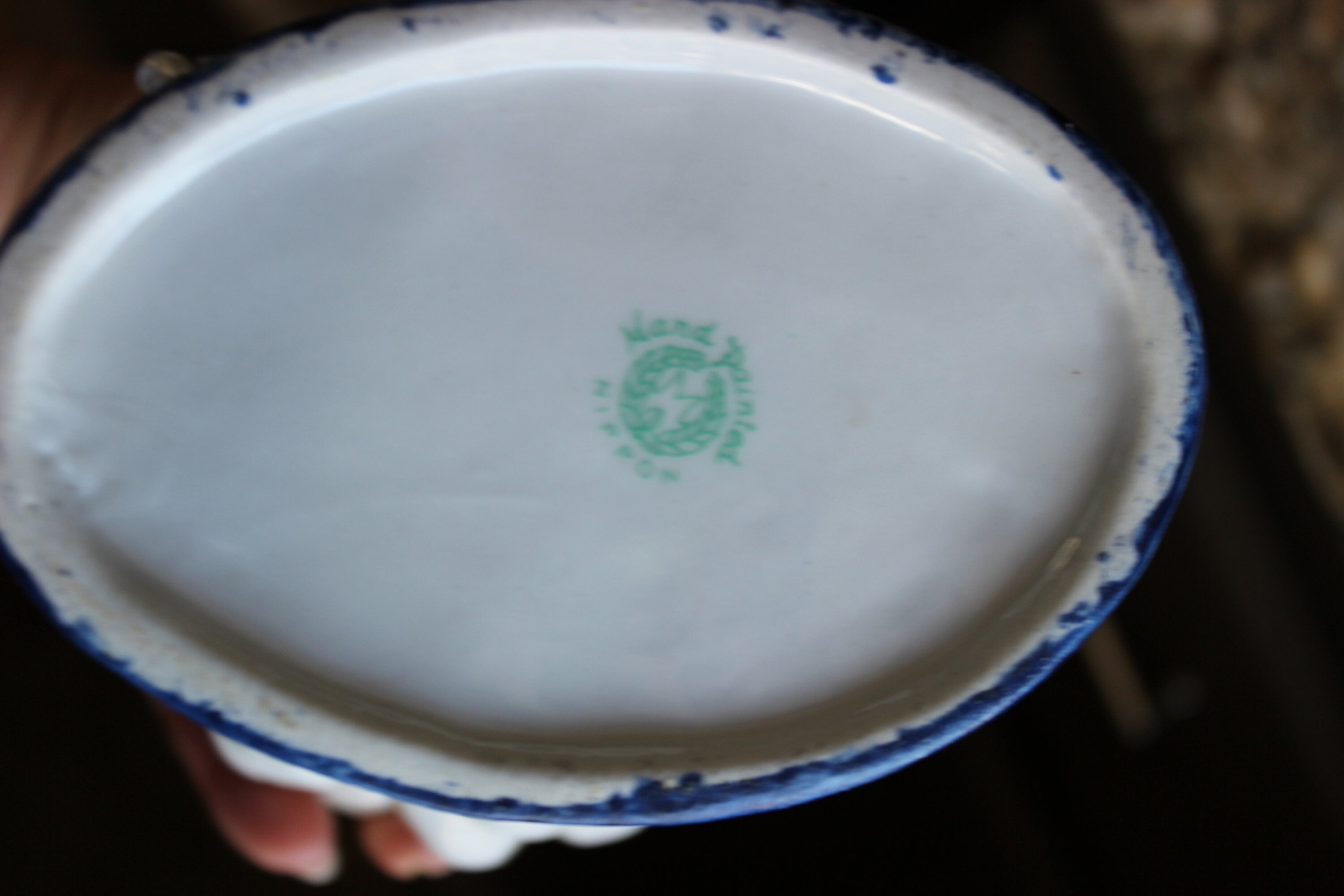 Beautiful Vintage Hand Painted Nippon Japan Head Vase