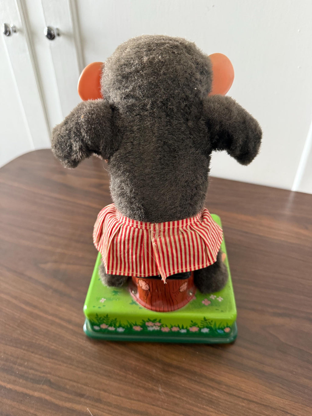 Vintage Dancing Merry Chimp Old 1950's Toy Working Condition