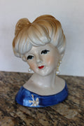 Beautiful Vintage Hand Painted Nippon Japan Head Vase