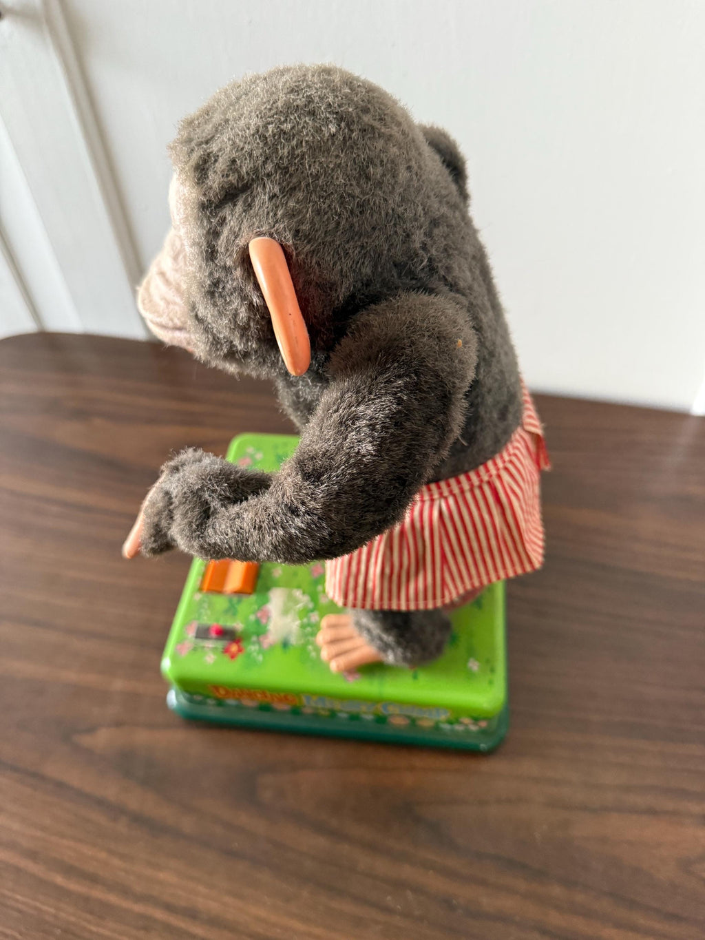 Vintage Dancing Merry Chimp Old 1950's Toy Working Condition