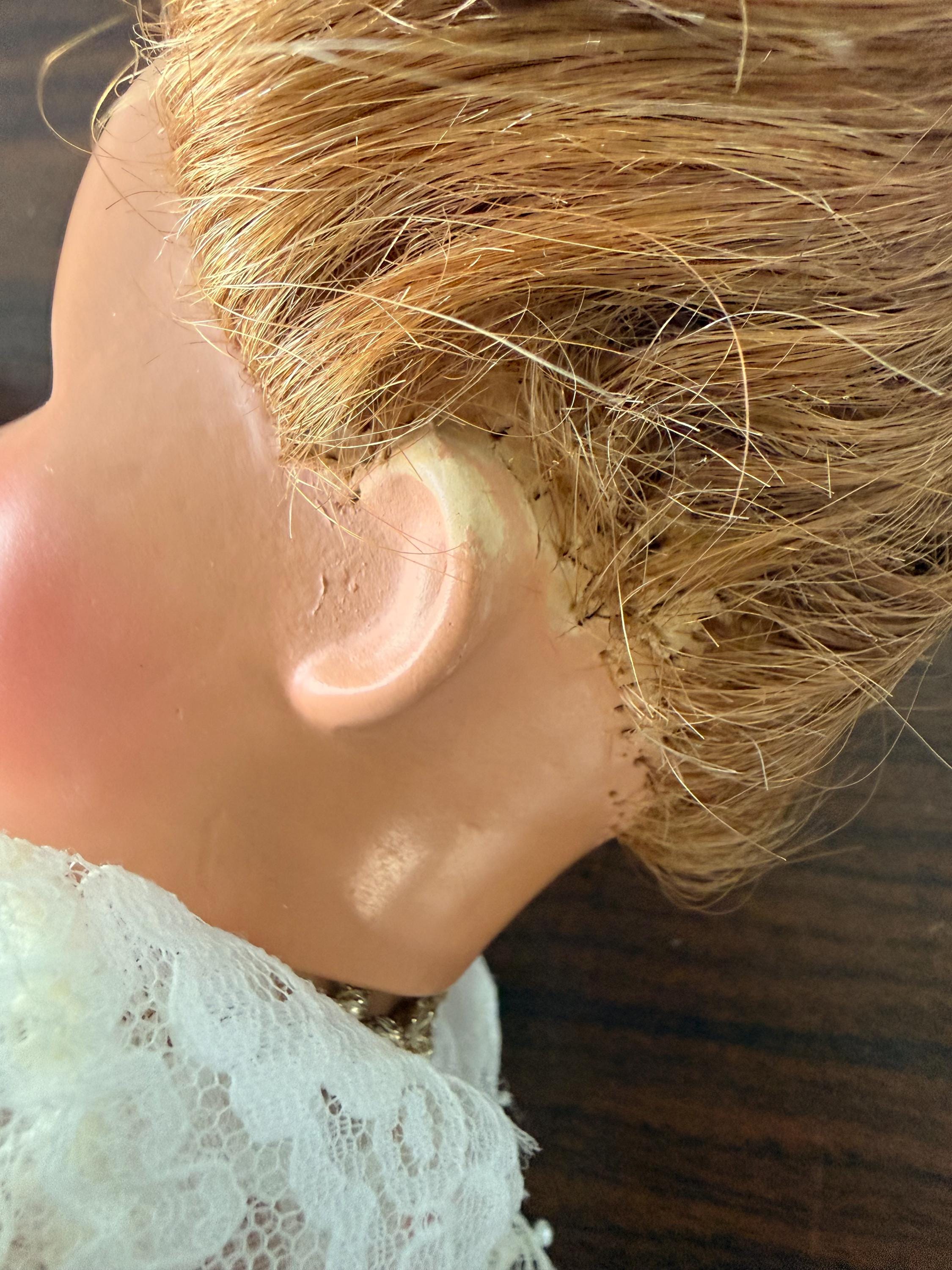 Estate Find Rare 1940's Composition Doll Monica Of Hollywood 20" Hand Painted Face