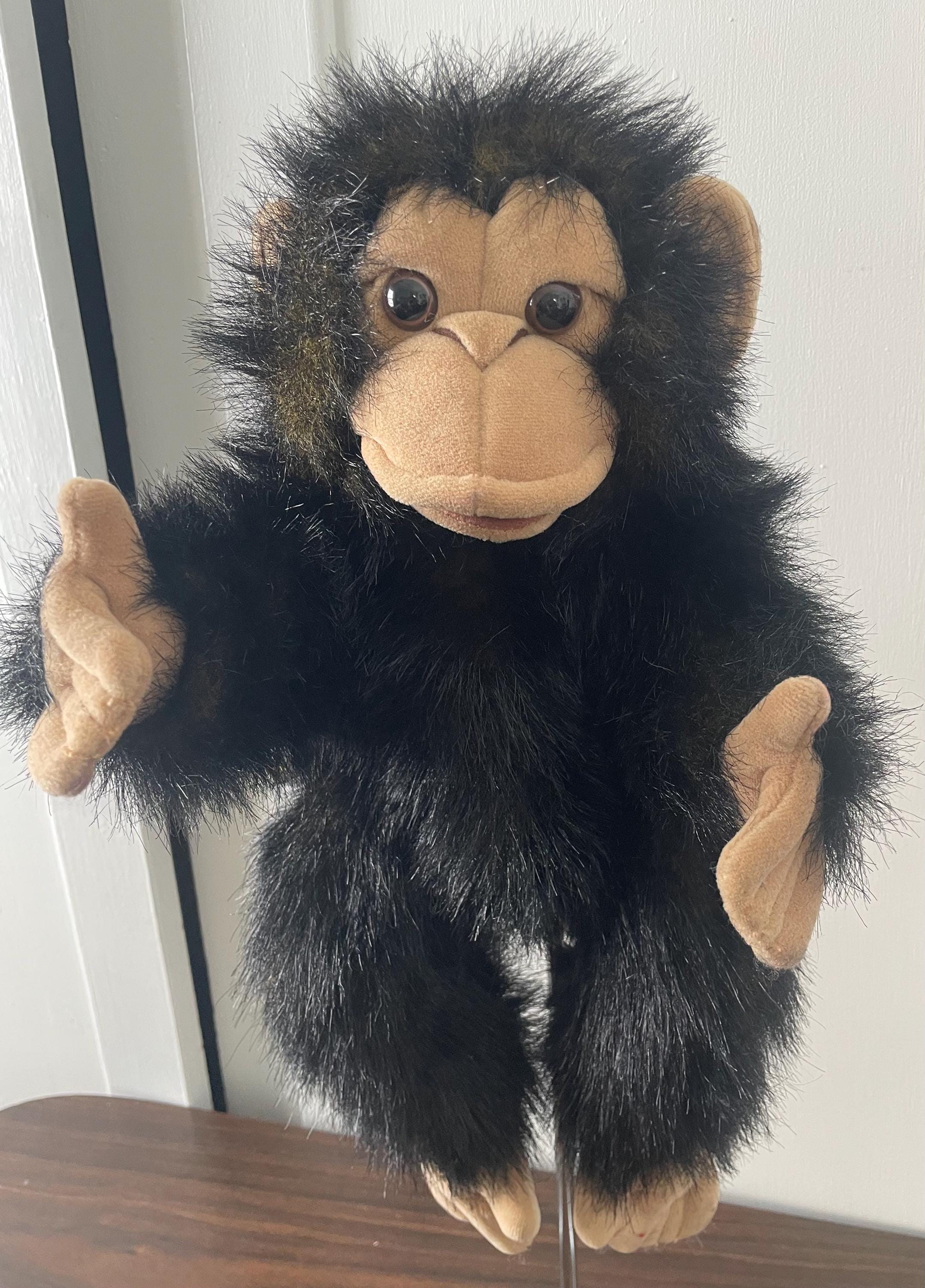 Vintage Folkmanis Monkey Chimpanzee Puppet