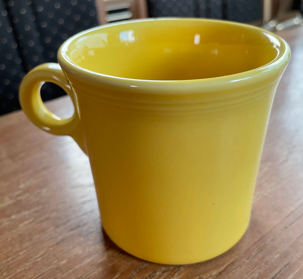 Retired Fiesta Yellow Coffee Cup