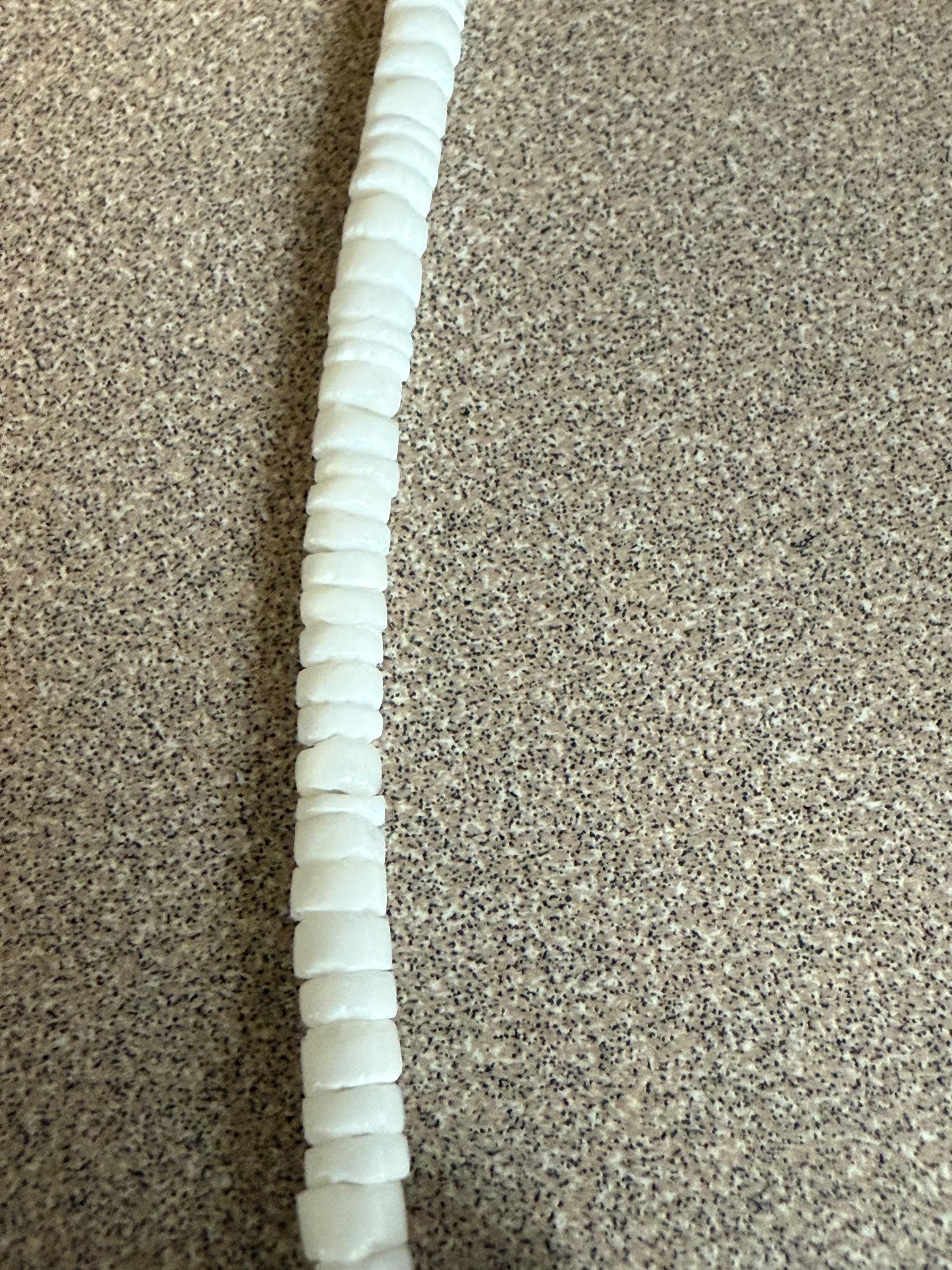 Vintage Yellow Shell Beads and Puka Shell Necklace