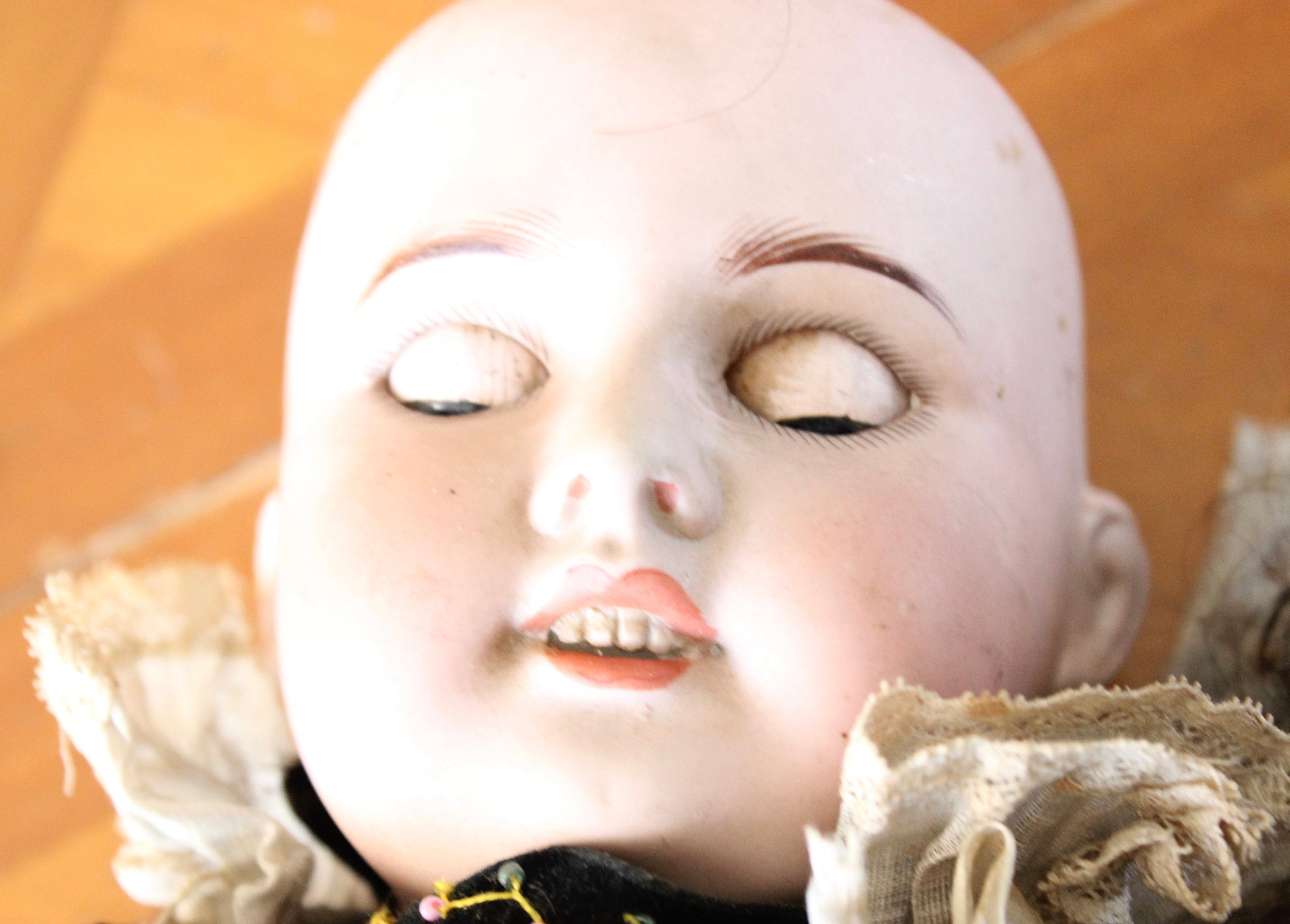 Rare Antique SFBJ French Doll in Original Clothes