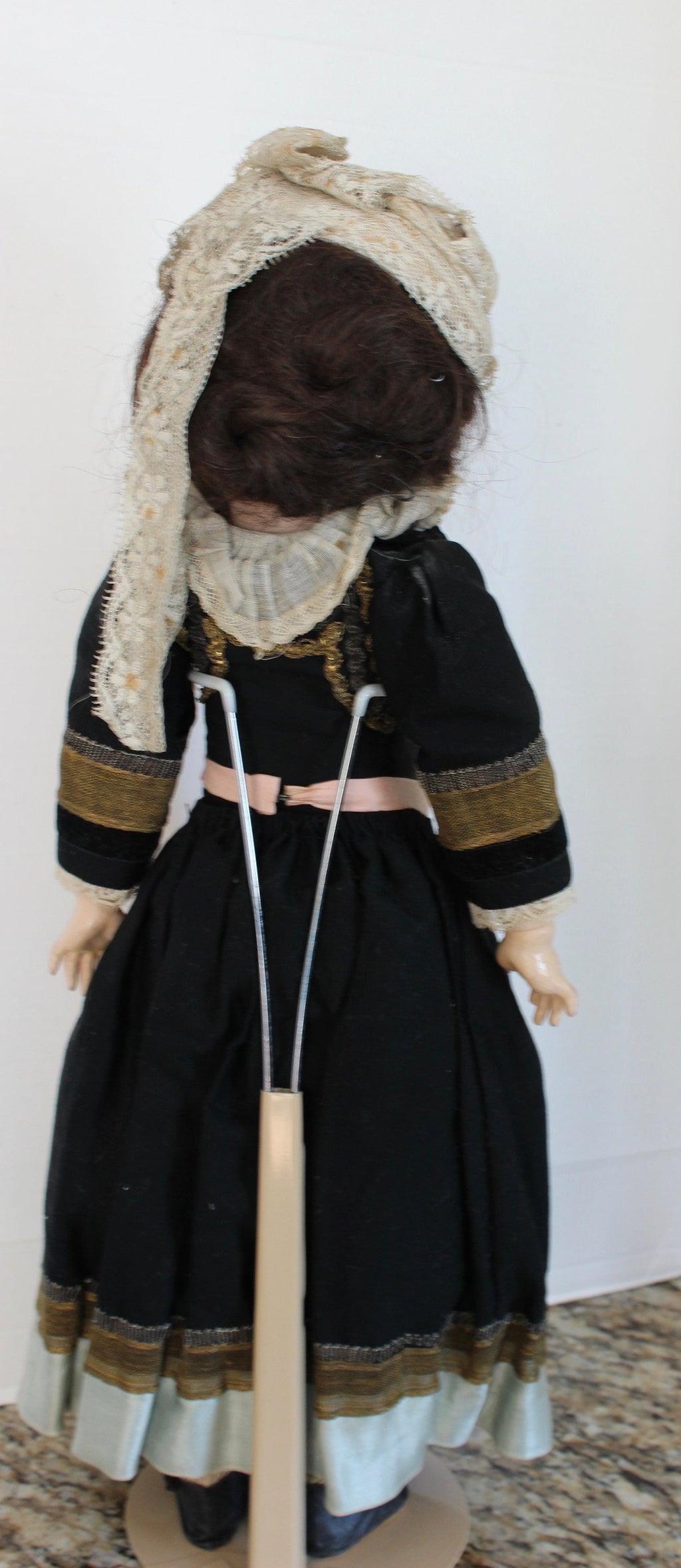 Rare Antique SFBJ French Doll in Original Clothes