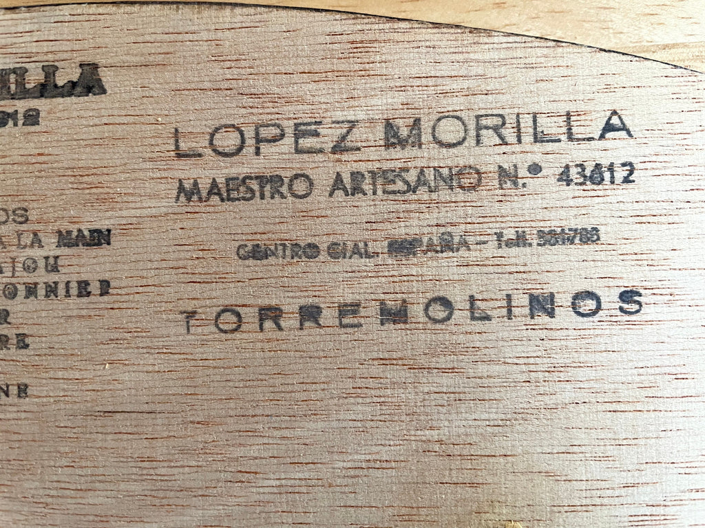 Rare Hard to Find Antonio Lopez Morilla Torremoinos Wood Inlay Serving Tray or Wall Hanging