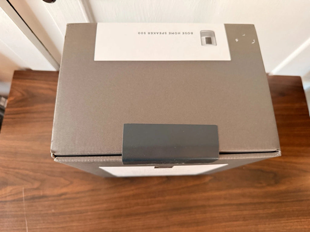 Bose Home Smart Speaker 500 Bluetooth Wi-Fi with Alexa Voice Control Luxe Silver